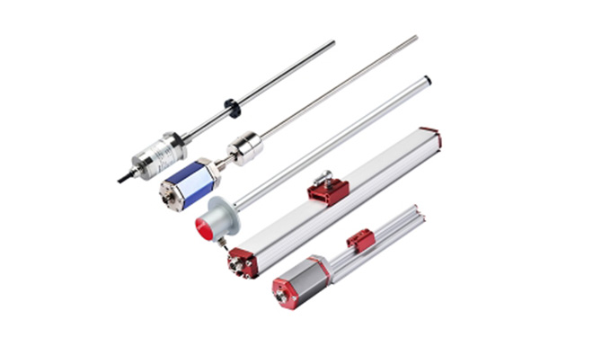 Capteur de déplacement magnétostrictif utilisé sur rail de ponçage